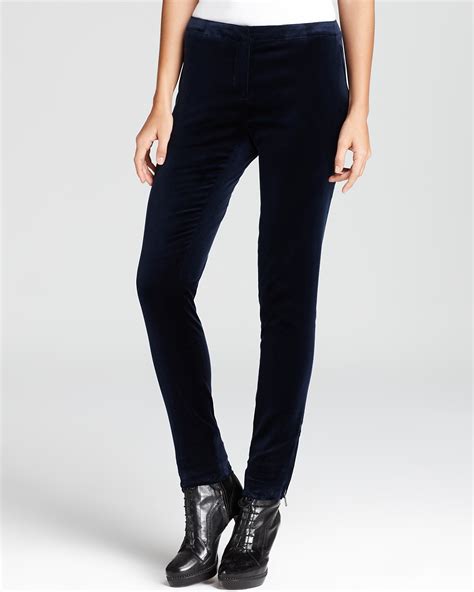 burberry london velvet skinny pants|burberry pants net a porter.